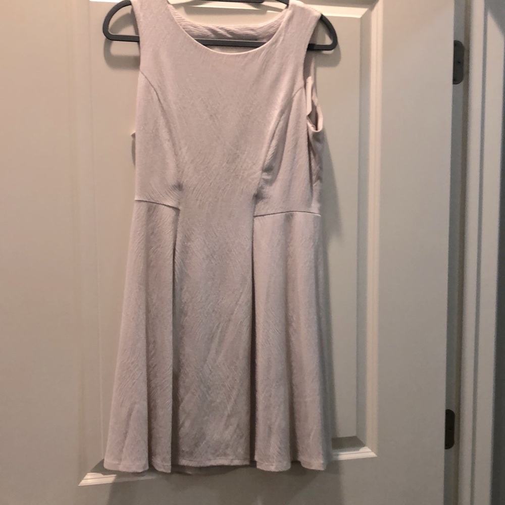 Lauren Conrad cream dress size 12